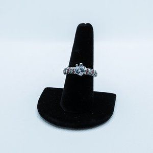 CZ Heart Ring
